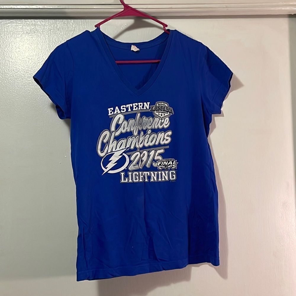 NHL lightening 2015 conference champions shirt